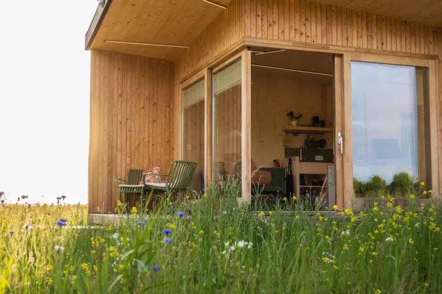 Camping t Weergors Natuurhuisje Wilde Wilde62